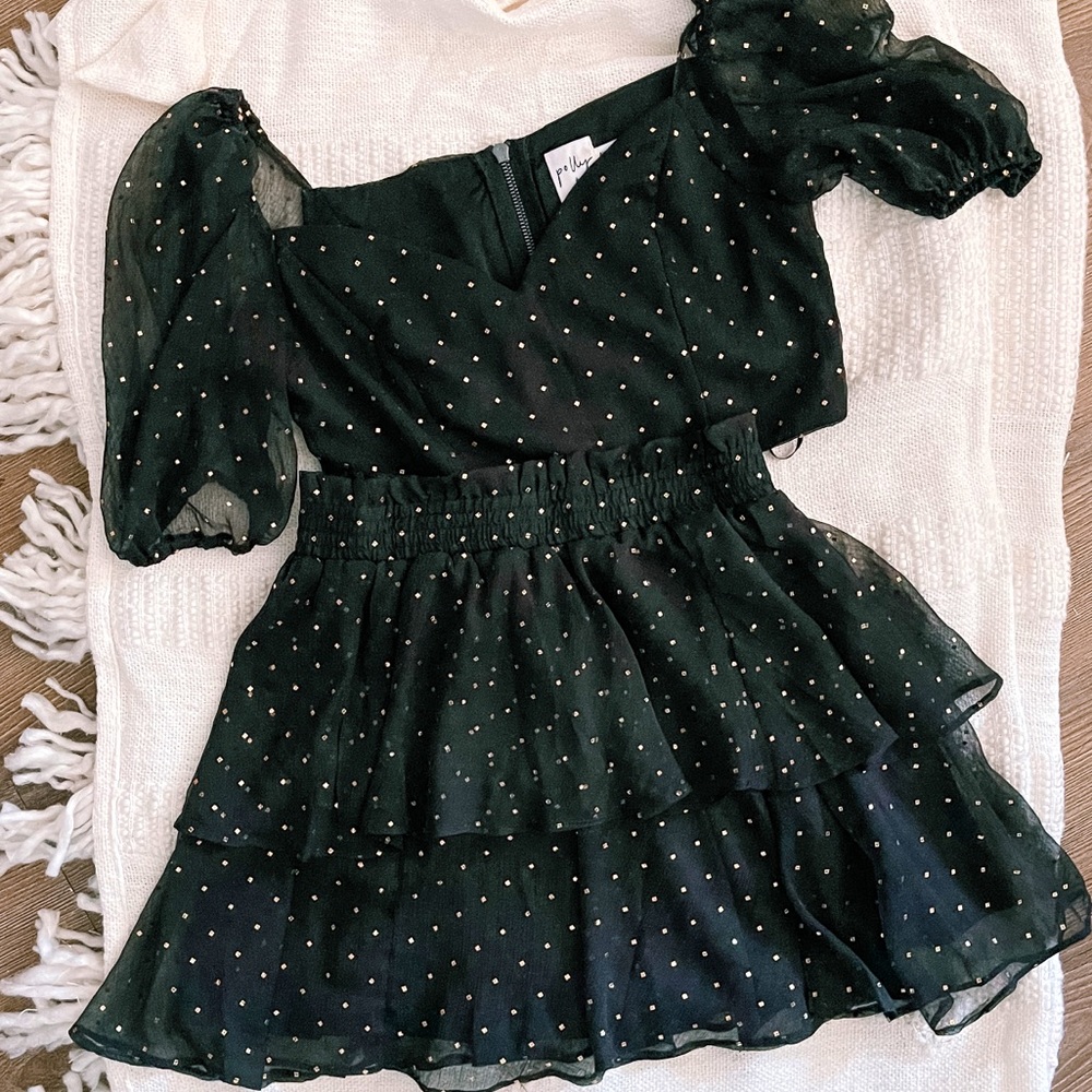 Princess Polly Black and Gold Matching Set